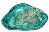 Vibrant Polished Malachite with Chrysocolla - DR Congo #336825-1